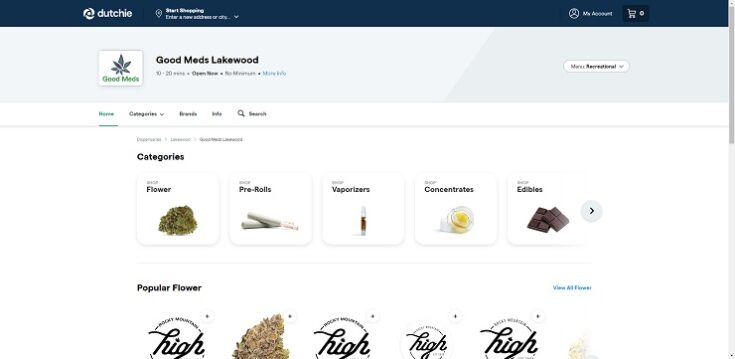 Rocky Mountain High Cannabis Dispensary Lakewood