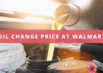 How much is an oil change at Walmart?