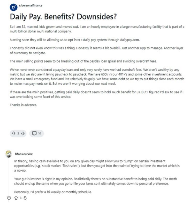 dailypay opinions reddit
