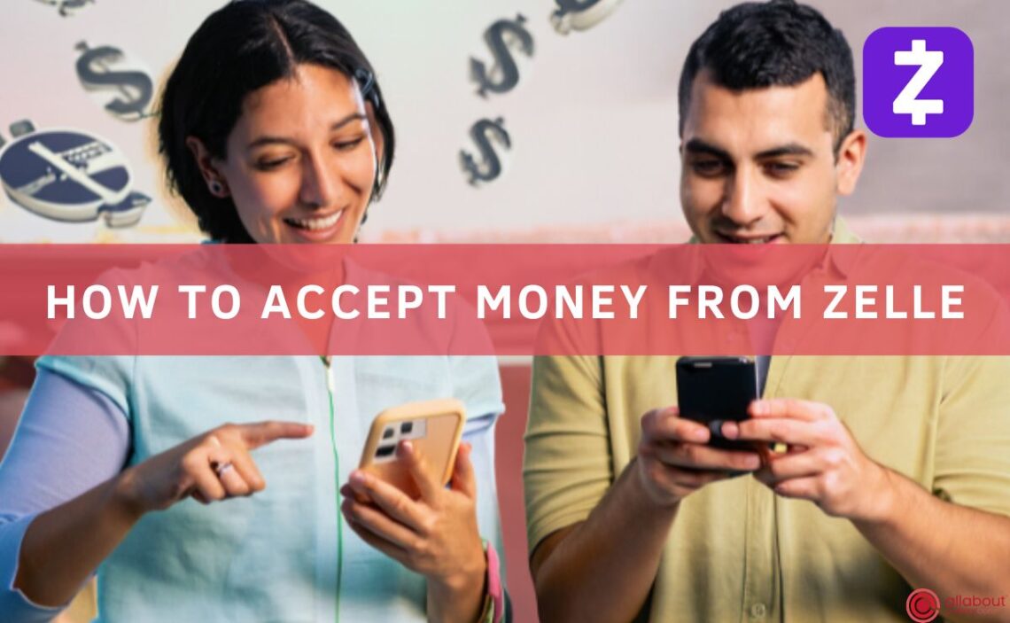 how to accept money from zelle