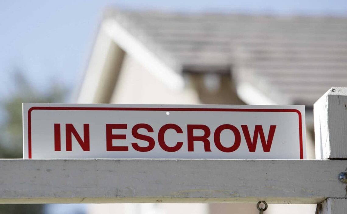 What does it mean when a house is in Escrow?