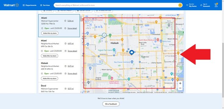 walmart pharmacy map