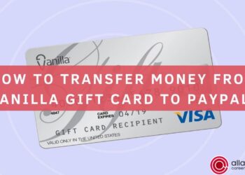 How to transfer money from Vanilla Gift Card to PayPal?