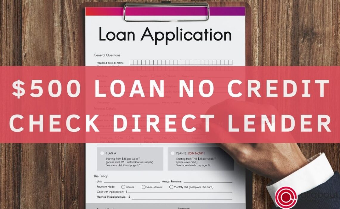 Where to get a $500 Loan no Credit Check Direct Lender