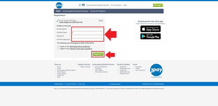 jpay create account