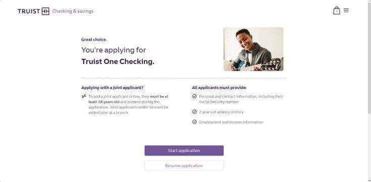 open-truist-one-checking-information.