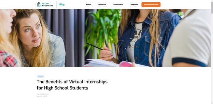virtual interships