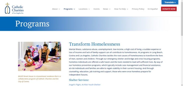Catholic Charities of los angeles