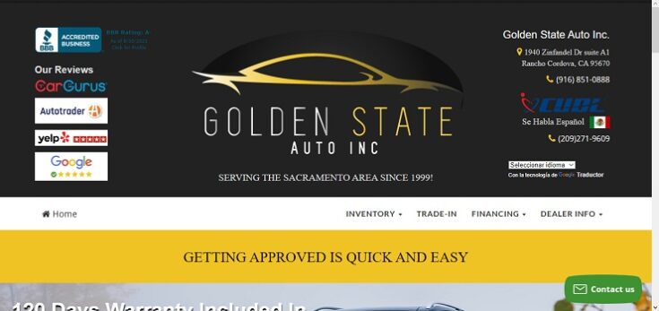 golden state auto inc