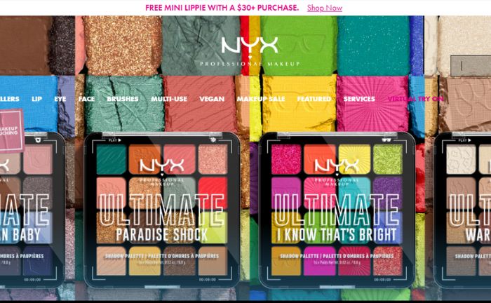 nyxcosmetics near me