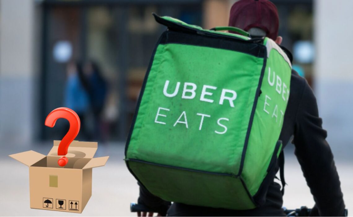 The creepy moment a family experienced with Uber Eats: an intruder stole their food!